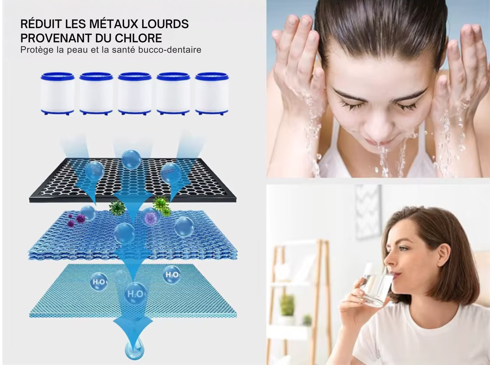 Peau fraîche et saine